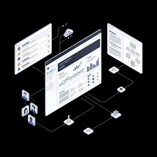 Team arbeitet mit Monitoring und stabiler Next.js-Plattform nach dem Launch weiter